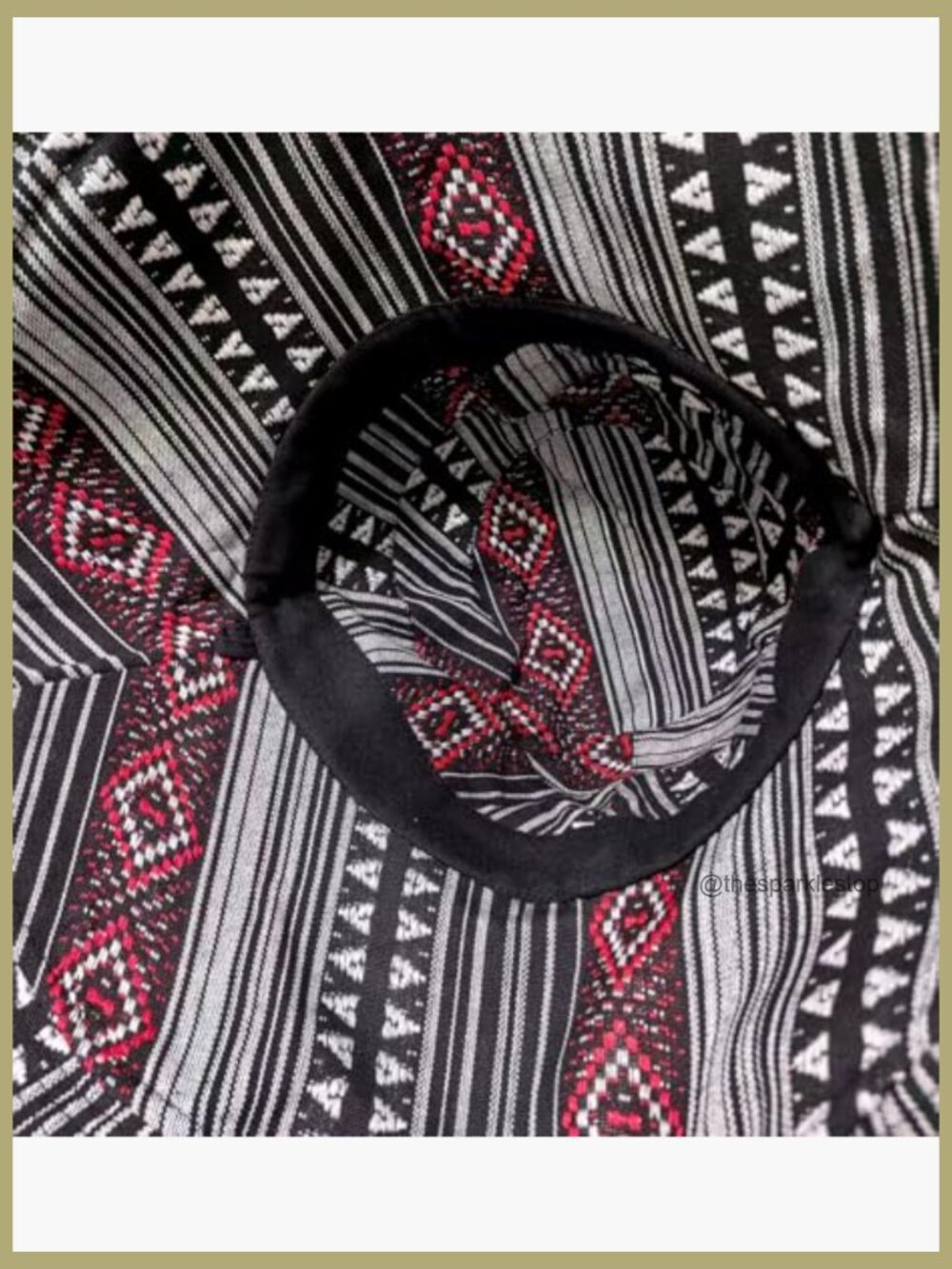 Cotton Plaid Bucket Hat Packable Sun Hat UPF50+ - Picture 3 of 6